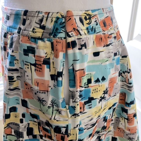 i.e. Petite Pleated Skirt Multicolor Size 4P - Picture 5 of 12